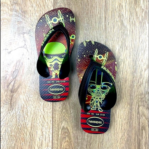 Havaianas Star Wars Flip Flop Size 10T | Stormtrooper Flip Flops Size 10T - Picture 15 of 15